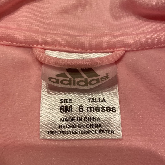 CUTE Pink ADIDAS Size 6M Two Piece Set - Picture 8 of 9